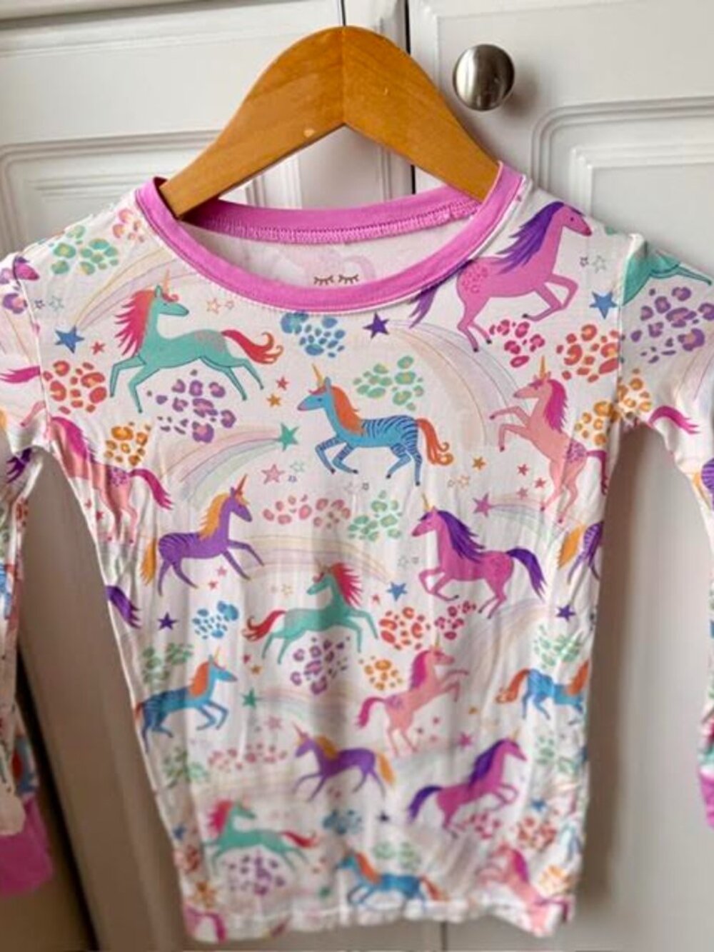 Set of 3 Two Piece Long Sleeve Pajamas Size 7/8 (Little Sleepies)